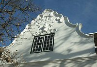 The gable of Bletterman House -click to enlarge