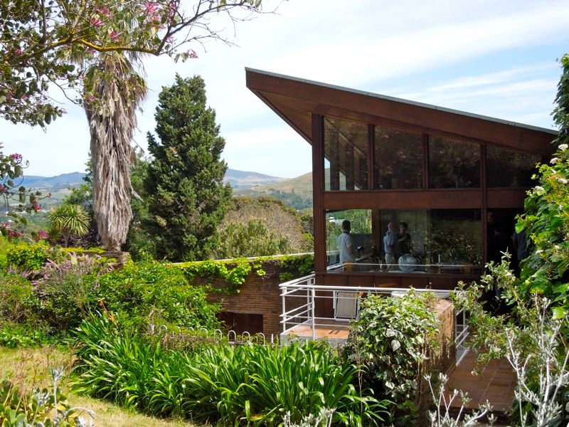 View from the upper garden