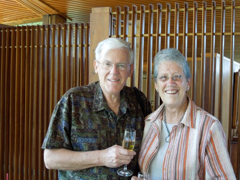 Johan and Cecile de Villiers