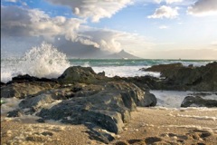 Bloubergstrand se branders