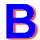 B