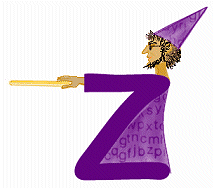 Zauberer Zettelwitz, anklicken für Animation