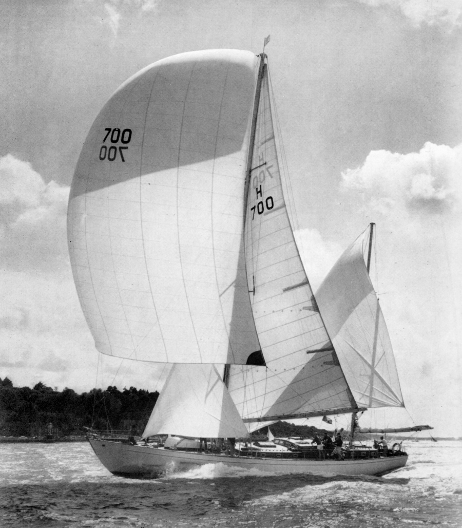 Stormvogel at the 1961 Cowes Regatta