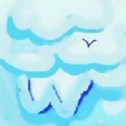Wei�e Wolke, anklicken f�r Animation